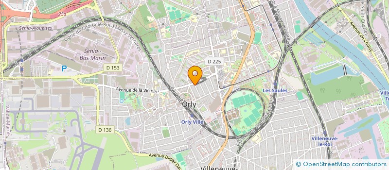 localisation de l'entreprise AQUA SPHERE  ORLY