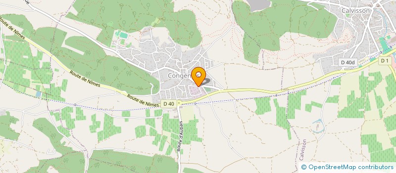 localisation de l'entreprise AQUA SPORT  CONGENIES