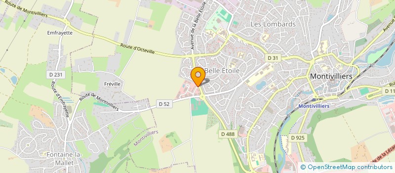 localisation de l'entreprise AQUA STIL  MONTIVILLIERS