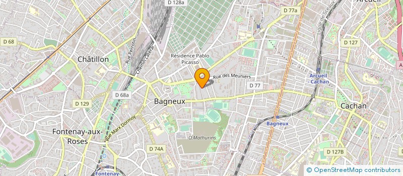 localisation de l'entreprise AQUA STILL à BAGNEUX