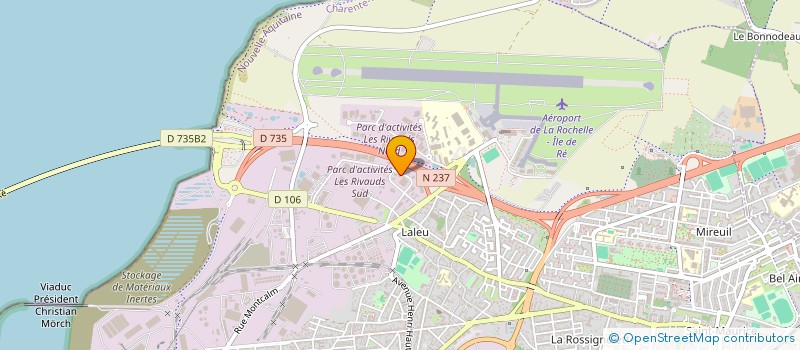 localisation de l'entreprise AQUA STORY  LA ROCHELLE