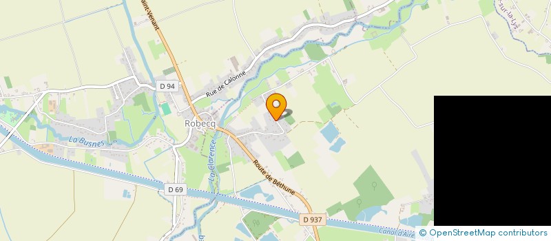 localisation de l'entreprise AQUA TECH  MONT-BERNANCHON