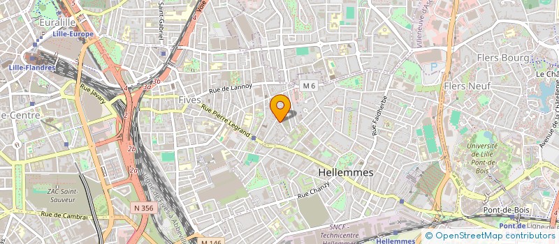 localisation de l'entreprise AQUA TECH à LILLE