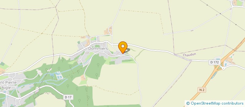 localisation de l'entreprise AQUA-TERRA  DOMMIERS