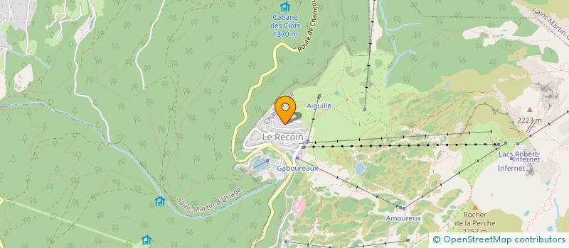 localisation de l'entreprise AQUA THERM 38  CHAMROUSSE