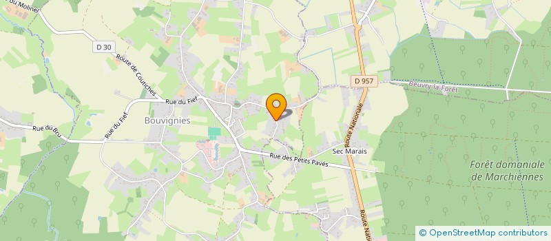 localisation de l'entreprise AQUA THERMIE ECO à BOUVIGNIES