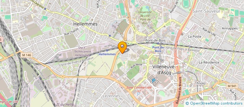 localisation de l'entreprise AQUA VITAE à LILLE
