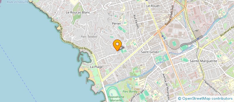 localisation de l'entreprise AQUA YACHTING INVEST à MARSEILLE