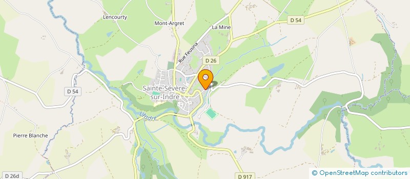 localisation de l'entreprise AQUA2 O SERVICE à SAINTE-SEVERE-SUR-INDRE
