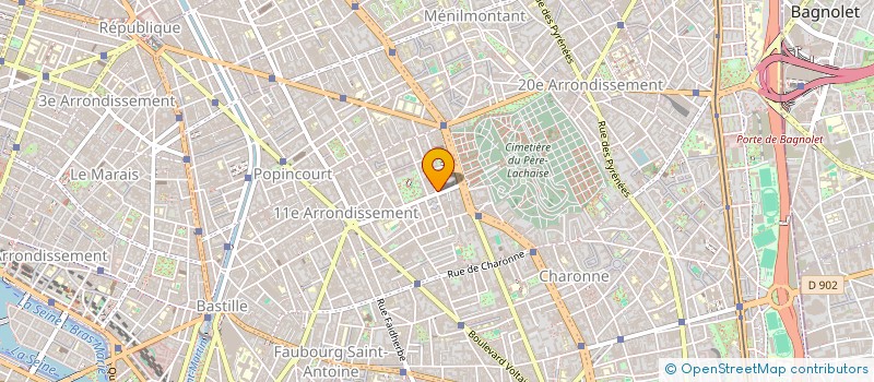 localisation de l'entreprise AQUABATYS  PARIS