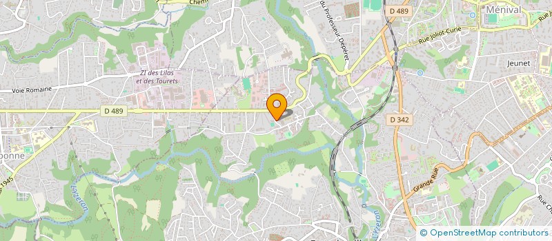 localisation de l'entreprise AQUABELAIR  FRANCHEVILLE