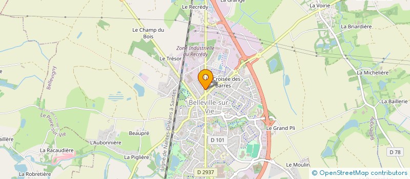 localisation de l'entreprise AQUABELL  BELLEVIGNY