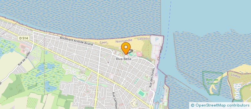 localisation de l'entreprise AQUABELLA  OUISTREHAM