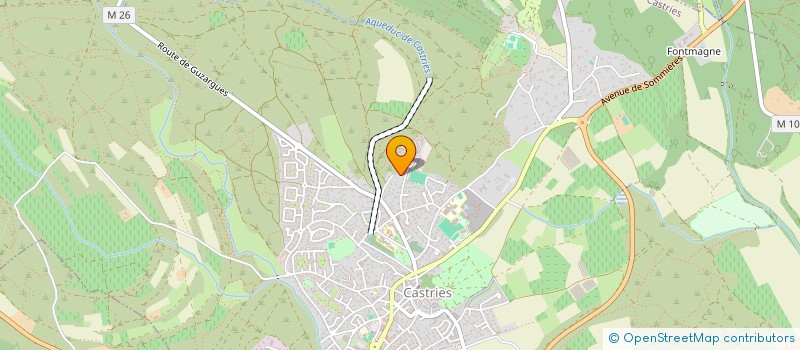 localisation de l'entreprise AQUABIKE CENTER CASTRIES  CASTRIES