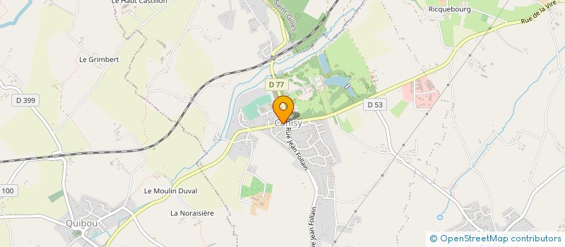 localisation de l'entreprise AQUABIOME à CANISY