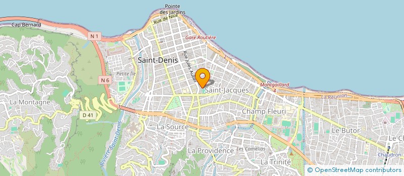 localisation de l'entreprise AQUABOB à SAINT-DENIS