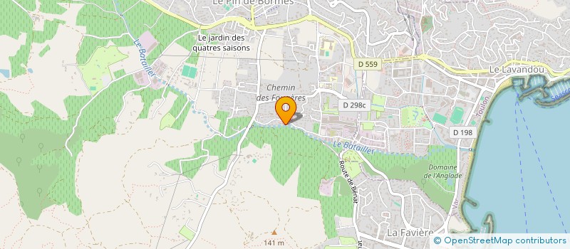 localisation de l'entreprise AQUABORMES à BORMES-LES-MIMOSAS