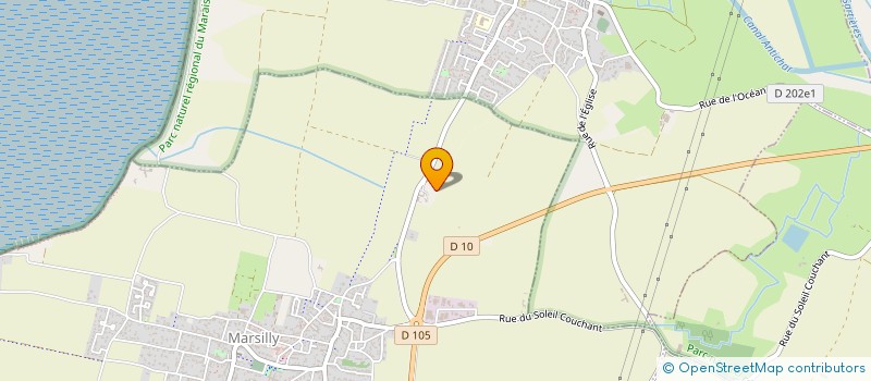 localisation de l'entreprise AQUACAP à MARSILLY