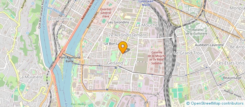 localisation de l'entreprise AQUACHIMIE à LYON