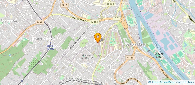localisation de l'entreprise AQUACLUB LE PECQ MARLY à LE PECQ