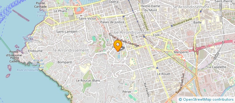 localisation de l'entreprise AQUACOLLECT à MARSEILLE