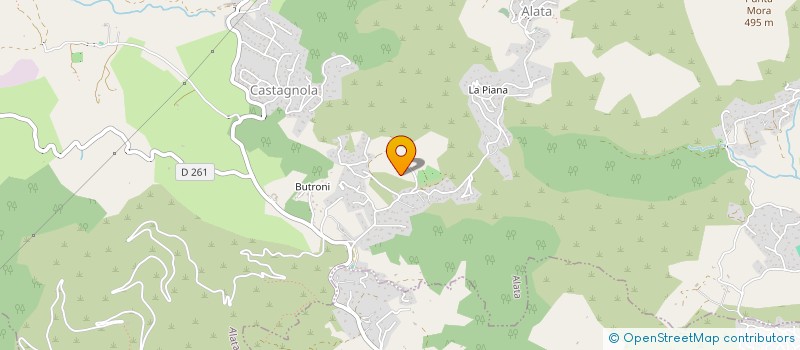 localisation de l'entreprise AQUACOOL  ALATA