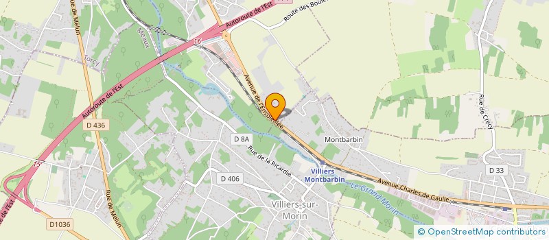 localisation de l'entreprise AQUACRISTAL à COUILLY-PONT-AUX-DAMES