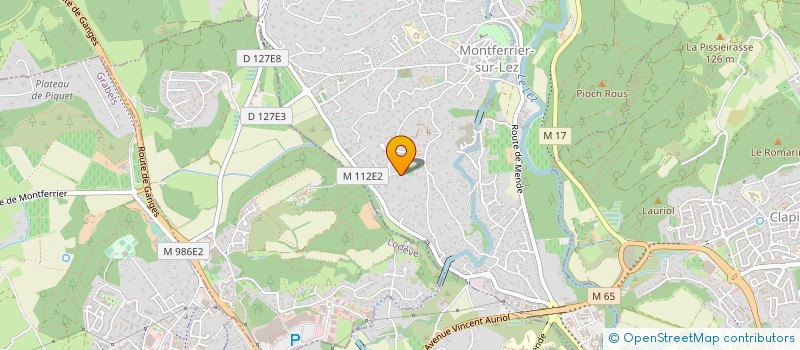 localisation de l'entreprise AQUACULTURE BUILDING  MONTFERRIER-SUR-LEZ