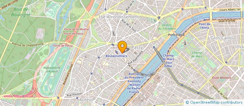 localisation de l'entreprise AQUACULTURE  MARINE à PARIS