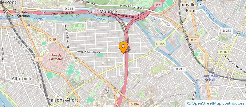 localisation de l'entreprise AQUADISTRIBUTION SARL  MAISONS-ALFORT