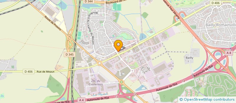 localisation de l'entreprise AQUAE IMMOBILIER  SERRIS