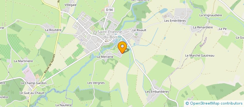 localisation de l'entreprise AQUAFISH VENDEE à SAINT-ETIENNE-DU-BOIS