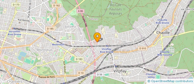 localisation de l'entreprise AQUAFLUENCE à MASSY