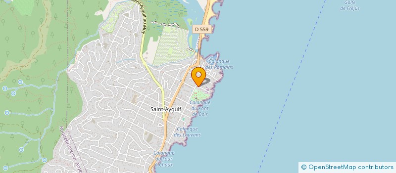 localisation de l'entreprise AQUAFLY-EXTREM à FREJUS