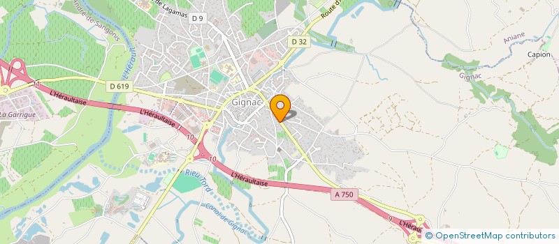 localisation de l'entreprise AQUAFOCUS  PUECHABON