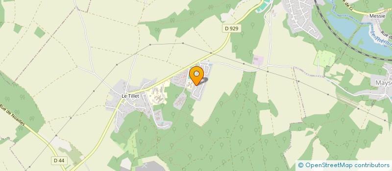 localisation de l'entreprise AQUAFORM'OISE  CIRES-LES-MELLO