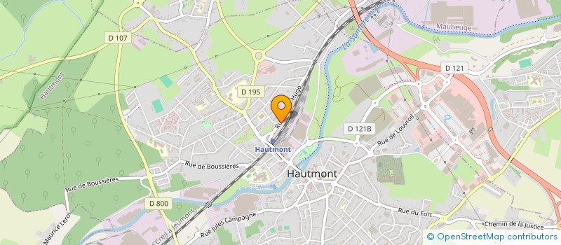 localisation de l'entreprise AQUAFORME HAUTMONTOISE à HAUTMONT