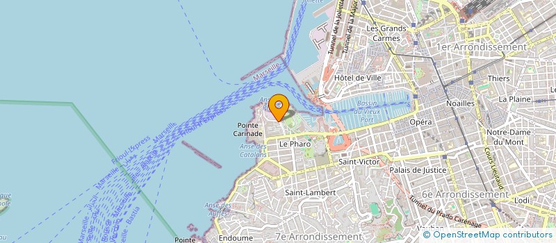 localisation de l'entreprise AQUAGENUS SURVEY ENGINEERING & ASSISTANCE à MARSEILLE 7EME