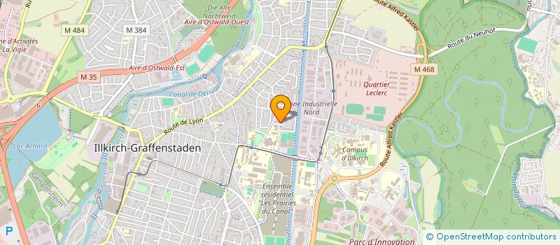 localisation de l'entreprise AQUAGYM AGE D OR  OSTWALD