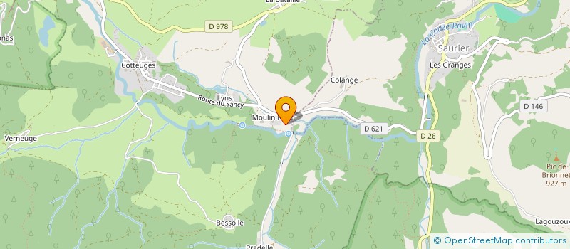 localisation de l'entreprise AQUAJIME  SAINT-DIERY