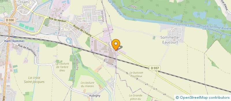 localisation de l'entreprise AQUAKALOR  SOMMETTE-EAUCOURT