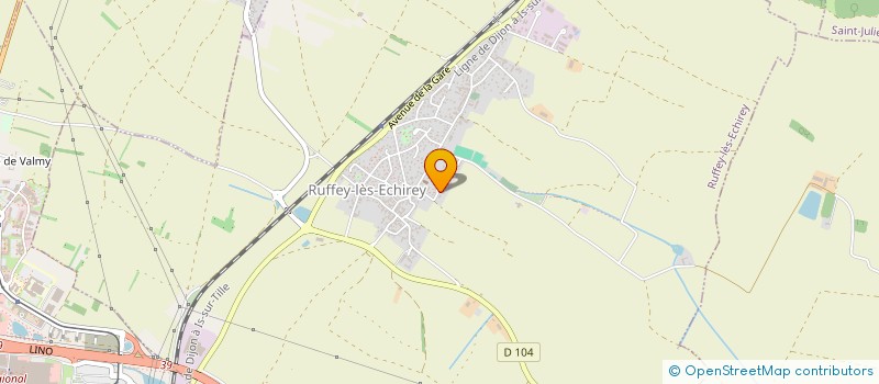 localisation de l'entreprise AQUAKINE LA CHEVIGNOISE  RUFFEY-LES-ECHIREY