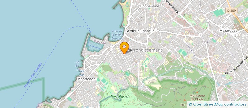 localisation de l'entreprise AQUALAB DIFFUSION à MARSEILLE
