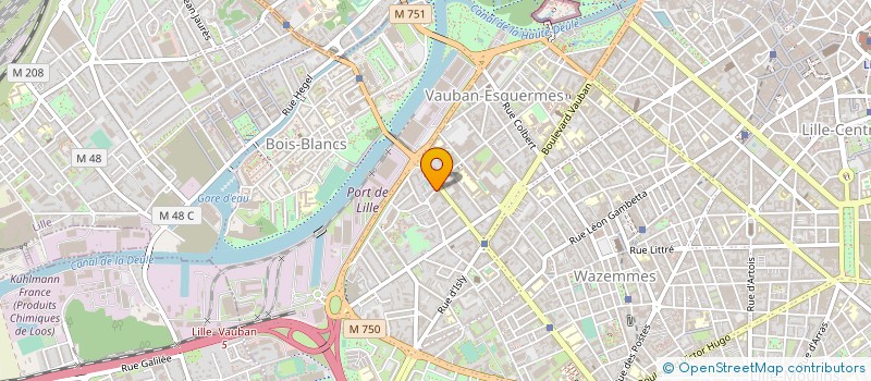 localisation de l'entreprise AQUALEX FRANCE SAS à LILLE
