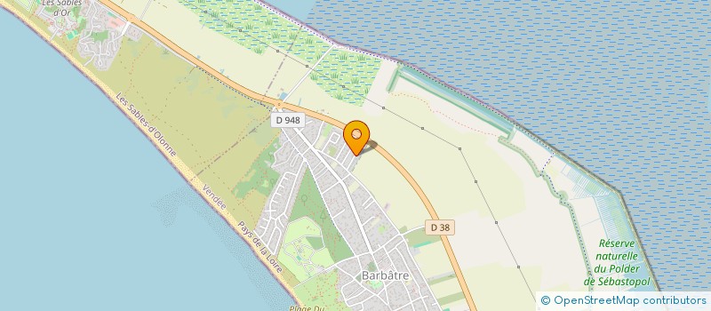 localisation de l'entreprise AQUALIGA à BARBATRE
