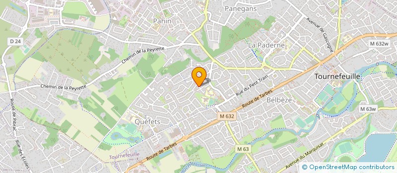 localisation de l'entreprise AQUALITE  TOURNEFEUILLE