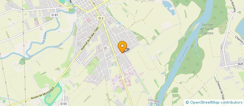 localisation de l'entreprise AQUALOGIC  GRENADE