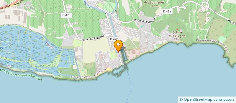 localisation de l'entreprise AQUALONDE MONDE à LA LONDE-LES-MAURES