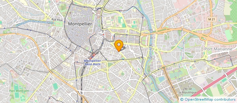 localisation de l'entreprise AQUALOVE SAUVETAGE à MONTPELLIER