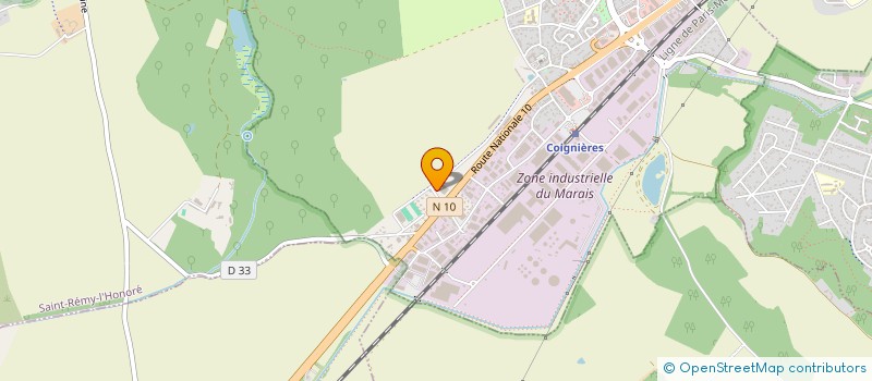 localisation de l'entreprise AQUALYRE à COIGNIERES